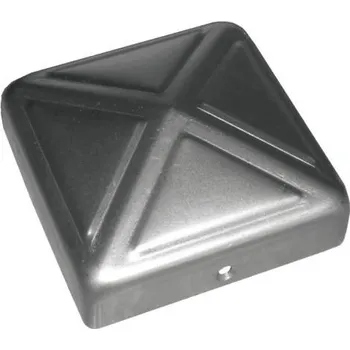 PSG Krytka na sloupek - ukončení, stříška 62.188, 80x80 mm, ocel bez povrchové úpravy