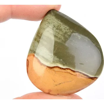 Přírodní kámen Jaspis pestrý mugle velká (17,7g)