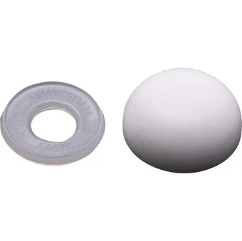 Krytka šroubů 5,0x12,8 bílá, 6ks