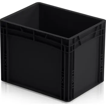 Úložný box Plastová ESD přepravka, 40x30x32 cm, objem 30 l