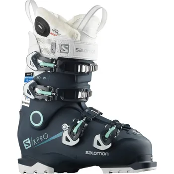 Sjezdové boty Salomon X Pro 80 W Custom Heat Connect Velikost: MP 220-5 petrol blue/white 18/19