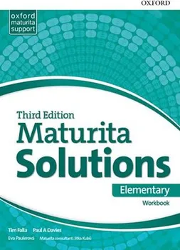 Anglický jazyk Maturita Solutions 3rd Edition Elementary Workbook Czech Edition - Tim Falla, Paul A. Davies (2018, brožovaná)