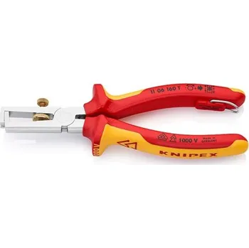Dílna KNIPEX 11 06 160 T BK Odizolovací klešte, Univerzální