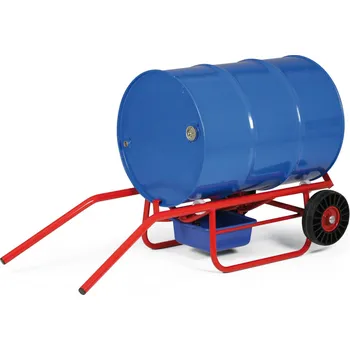 Vozík / stojan na sud - dvoupolohový, nosnost 300 kg