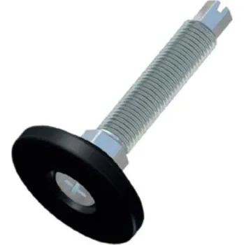 KP Nečleněná nastavitelná nožička pr.48 mm, M10 x 40 mm