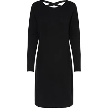 Dámské šaty Jacqueline de Yong Emily L/S Detail Dress Jrs Exp Black 