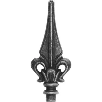 PSG Kovaný hrot - špička pro kovaný plot a bránu 40.104, 160x65 mm, základna 16 mm