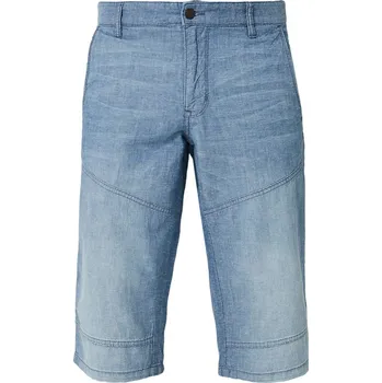 Pánské kraťasy s.Oliver pánské plátěné bermudy Tubx regular fit modré Velikost: 30