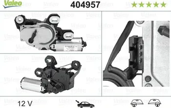 Motorek stěrače a odstřikovače Valeo 404957