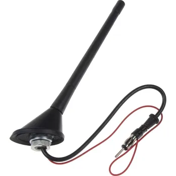 Autoanténa MGB aktivní FLEX 60°AM-FM anténa Škoda, VW s DIN konektorem 18cm