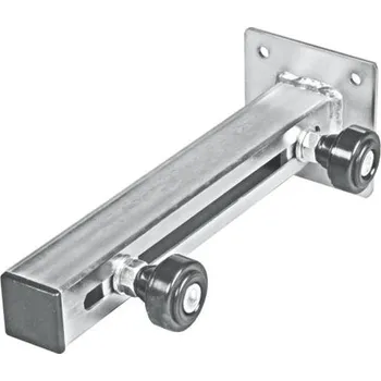 brána PSG Horní vedení posuvné brány 2-kladkové 60.031 s nastavitelnou regulací a kotvící plotnou