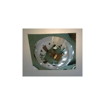 Bezpečnostní zrcadlo Zrcadlo do rohu - polokoule, průměr 600 mm/90°, dohled 8 m