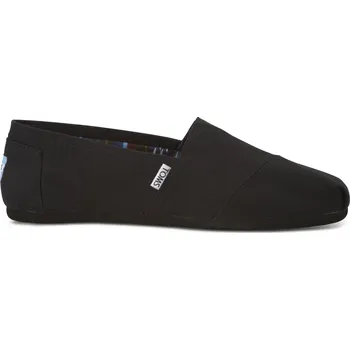 TOMS Alpargata Black/Black 43 Pánské slipry TOMS Alpargata Black/Black 43