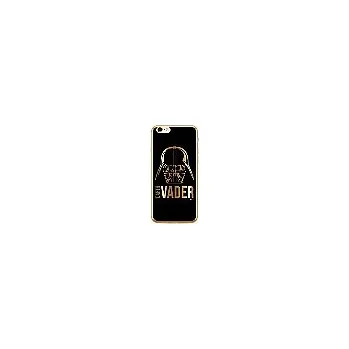 Pouzdro na mobilní telefon Star Wars Darth Vader Luxury Chrome 010 Kryt pro iPhone XS Max GOLD zlatá barva