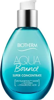 Pleťová emulze Biotherm Aqua Bounce Super Concentrate zklidňující a hydratační fluid 50 ml