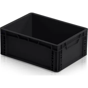 Úložný box Plastová ESD přepravka, 40x30x17 cm, objem 15 l