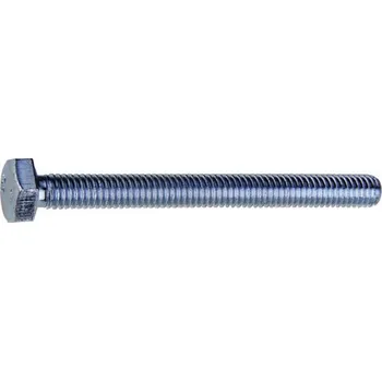 Šroub Metrický šroub šestihranná hlava M12x60,pevnost 8,8, zinek bílý, 30ks