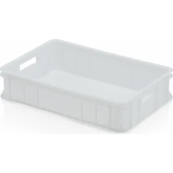 Úložný box Přepravka cukrářská střední, otevřený úchyt, 60x40x13,5 cm