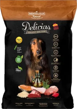 Krmivo pro psa Mediterranean Natural Delicias Adult 1,5 kg