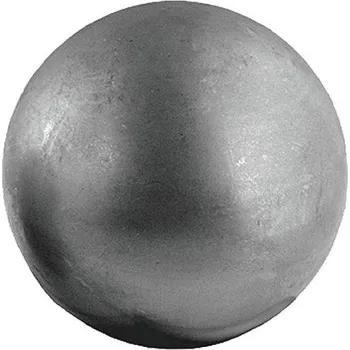 PSG Ozdobná koule pro kovaný plot, bránu, zábradlí a mříže 43.020 plná hladká pr.20 mm