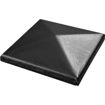 PSG Krytka na sloupek - ukončení, stříška 62.006, 60x60 mm, ocel bez povrchové úpravy