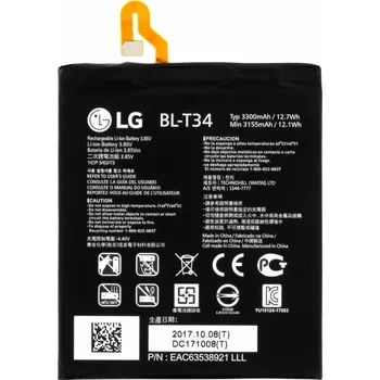 Baterie pro mobilní telefon Originální LG BL-T34 (Bulk)