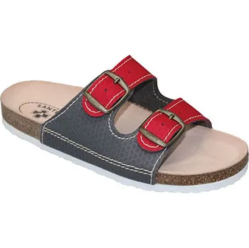 Dámská zdravotní obuv Sante zdravotní obuv Zdravotní obuv dámská D/21T/911/910/BP červeno-šedá Tabulka dámských velikostí: 35