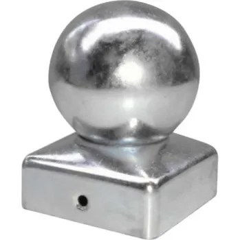 brána IBFM Krytka na sloupek - ukončení FM-391100, 100x100 mm, k přišroubování, pozinkováno