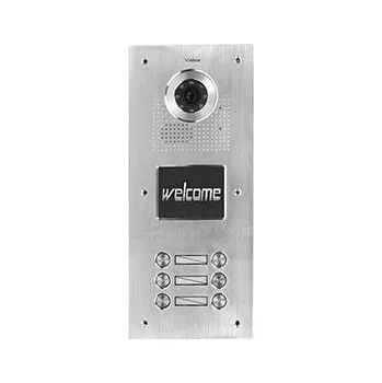 Barevná dveřní kamerová jednotka S556 s 6 tlačítky