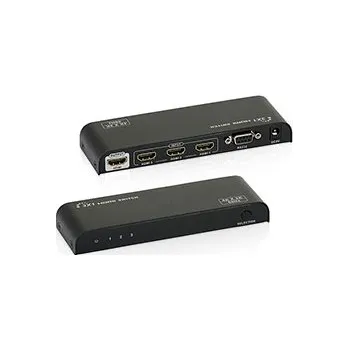 Video kabel Switch HDMI 3x1 Signal 4K x 2K 60 Hz HDMI 2,0