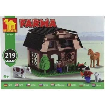ostatní stavebnice DROMADER Farma Stavebnice 219 ks