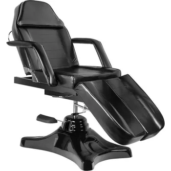 Pedikérské křeslo Hydraulické kosmetické křeslo A 234C PEDI - černé