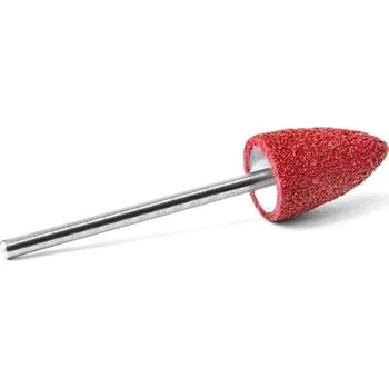 Přípravek na nehty Frézka na pedikúru EXO 11mm 60 - červená špičatá (AS)