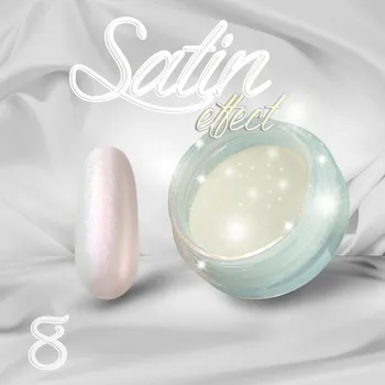 Přípravek na nehty Pyl na nehty SATIN effect 08 Orange (A)