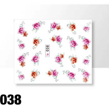 Vodolepky na zdobení nehtů č. 038