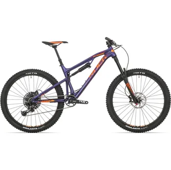 Rock Machine Blizzard 50-27 27" Mat Violet/Neon Orange/Purple L Horské kolo Rock Machine Blizzard 50-27 27" Mat Violet/Neon Orange/Purple L