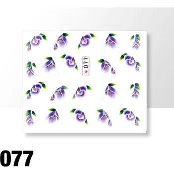 Vodolepky na zdobení nehtů č. 077