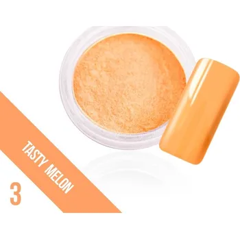 Přípravek na nehty Svítící zdobný prach Glow - 3. Tasty Melon (A)