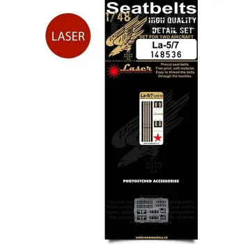 Plastikový model HGW 1/48 La-5/7 - Textilní pásy