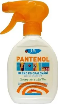 Přípravek po opalování MIKA Pantenol 6% mléko po opalování rozprašovač 300 ml