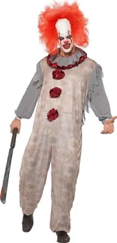 Karnevalový kostým Smiffys Kostým hororový klaun TO L 