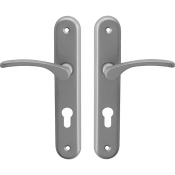 brána KP Dveřní kování VIOLA-LAURA komplet klika + klika, rozteč 72 mm, pro dveře