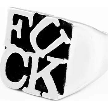 Prsten Prsten Fuck (ocelový) 2 (Prstýnek Fuck)