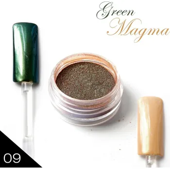 09. Chromatic pigment - GREEN MAGMA - Chromový efekt (A)