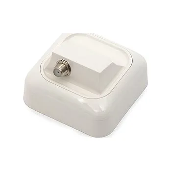 Elektrická zásuvka SAT zásuvka jednoduchá GIS-F1-1/N + rámeček