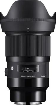 Objektiv Sigma 28 mm f/1.4 DG HSM ART pro Sony E