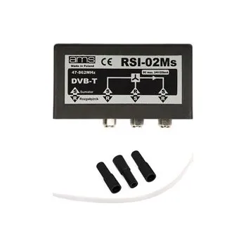 Příjem digitálního pozemního vysílání Venkovní anténní rozbočovač RSI-02Ms (47-860 MHz)