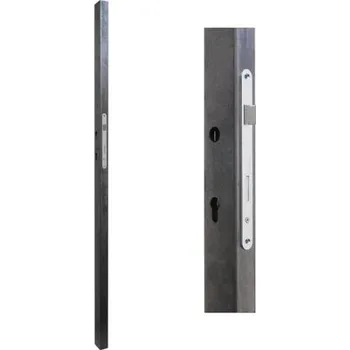 brána KP Zámková krabice pro branku a bránu 60x40 x 1500 mm se zadlabacím zámkem rozteč 90 mm