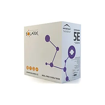 Počítačové příslušenství Kabel UTP Cat5e PVC LSOH Solarix (vnitřní) [305m]