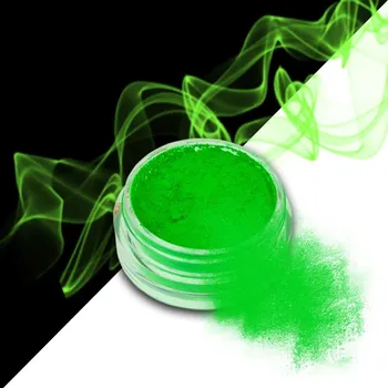 Nehtový pyl SMOKE NAILS - smoke efekt 02 NEON GREEN (A)